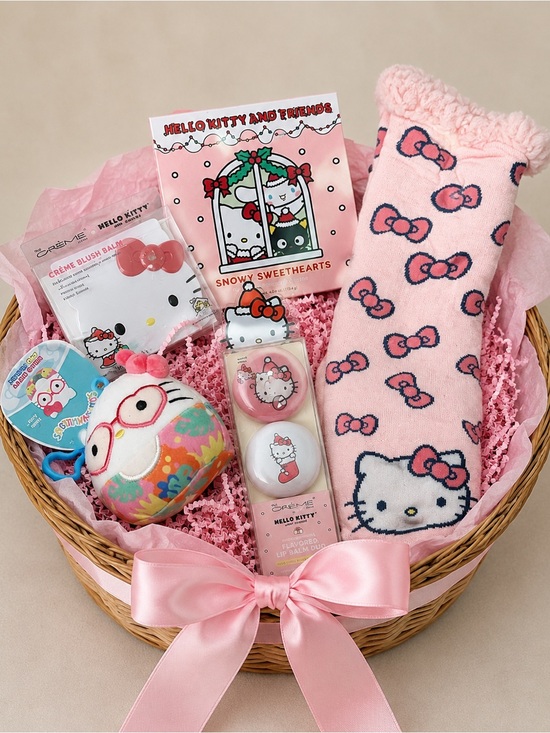 Hello Kitty Other - Hello Kitty x The Creme Shop + Socks and Squishmallow